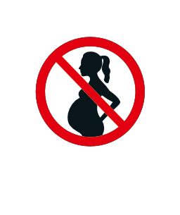 Mr. Vape - Pictogram Sign - Pregnant Woman